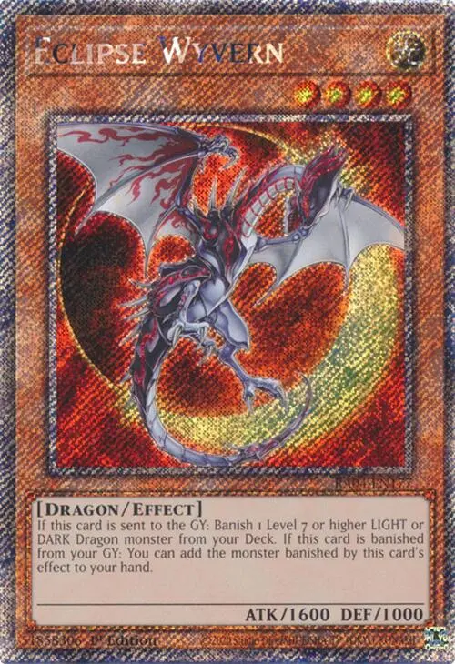 Eclipse Wyvern [Ra04-En177] Platinum Secret Rare 1