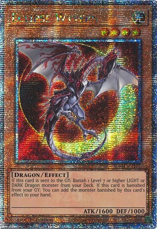 Eclipse Wyvern [Ra04-En177] Quarter Century Secret Rare 1