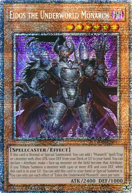 Eidos The Underworld Monarch (Starlight Rare) [Duad-En017] Starlight Rare 1