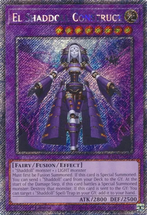 El Shaddoll Construct [Ra04-En229] Platinum Secret Rare 1