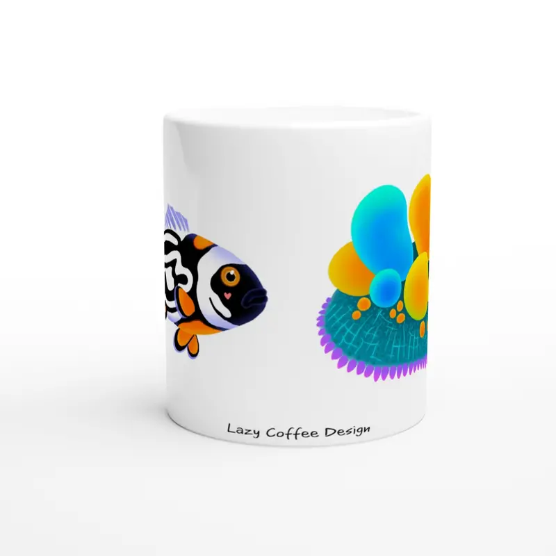 Elain's Favortie White 11Oz Ceramic Mug 1