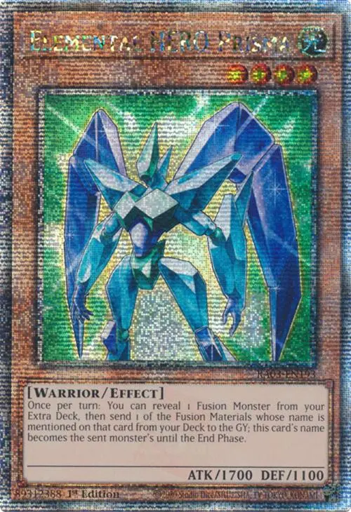 Elemental Hero Prisma (Quarter Century Secret Rare) [Ra03-En193] Quarter Century Secret Rare 1