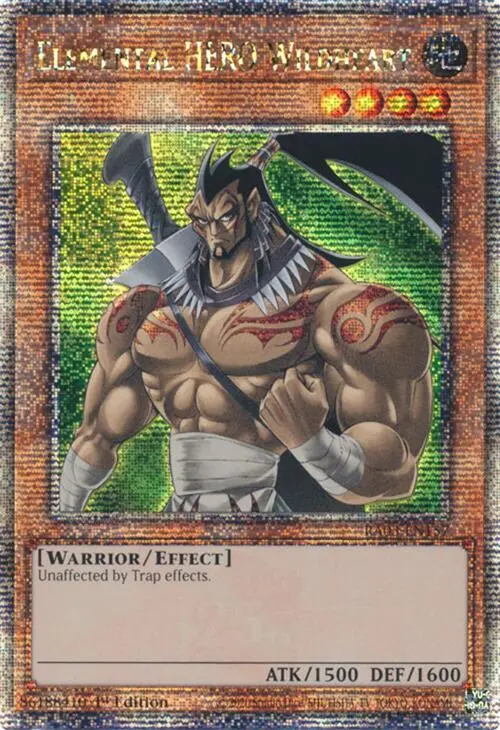 Elemental Hero Wildheart (Quarter Century Secret Rare) [Ra03-En157] Quarter Century Secret Rare 1