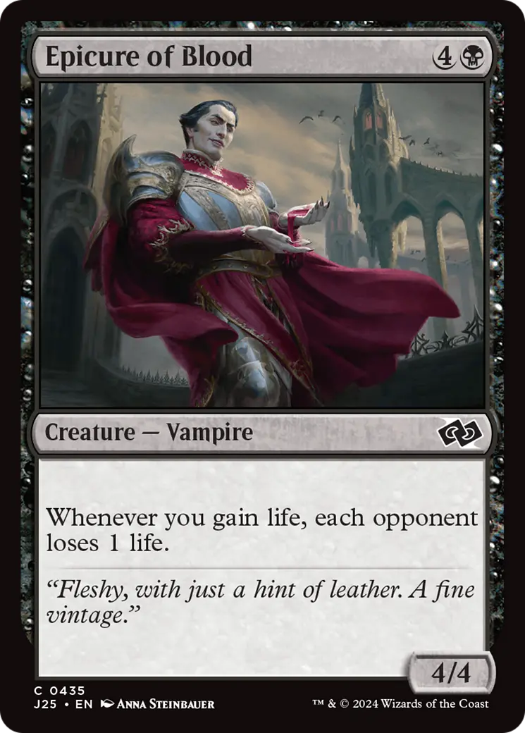 Epicure Of Blood [Foundations Jumpstart] 1