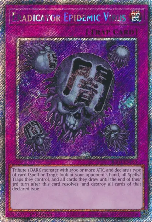 Eradicator Epidemic Virus (Platinum Secret Rare) [Ra03-En183] Platinum Secret Rare 1