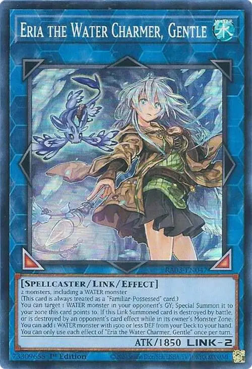 Eria The Water Charmer, Gentle [Ra03-En047] Super Rare 1