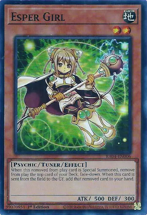 Esper Girl [Ra04-En006] Super Rare 1