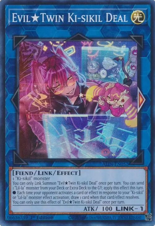 Evil Twin Ki-Sikil Deal [Alin-En052] Super Rare 1