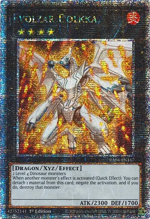 Evolzar Dolkka [Ra04-En167] Quarter Century Secret Rare 1