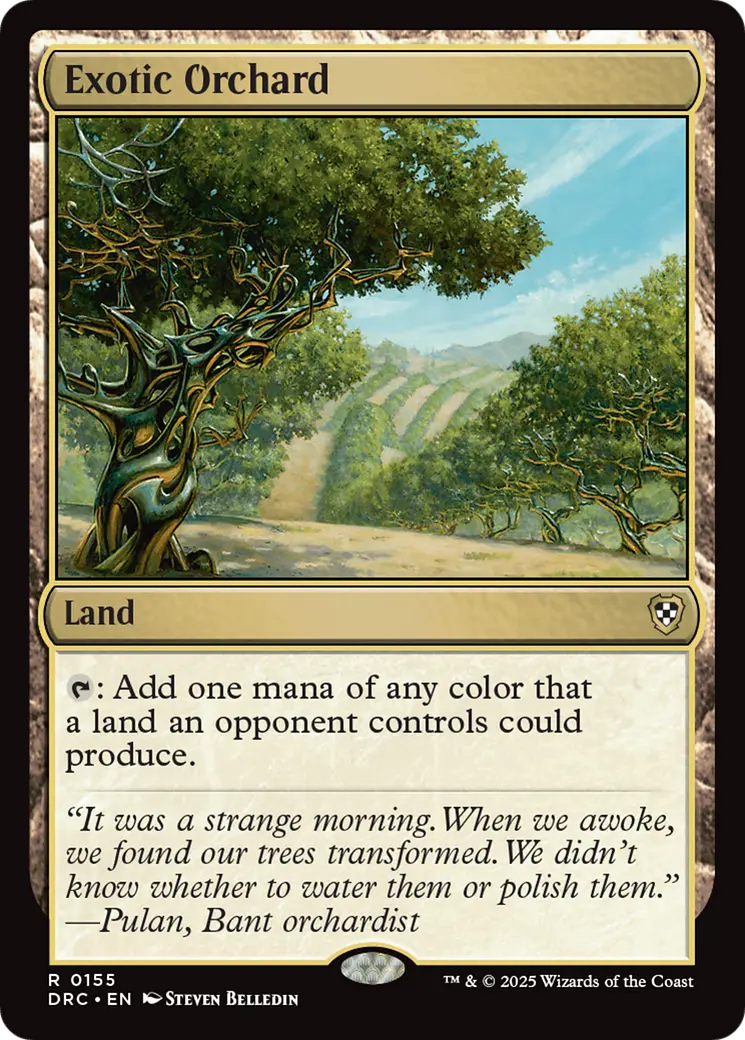 Exotic Orchard [Aetherdrift Commander] 1