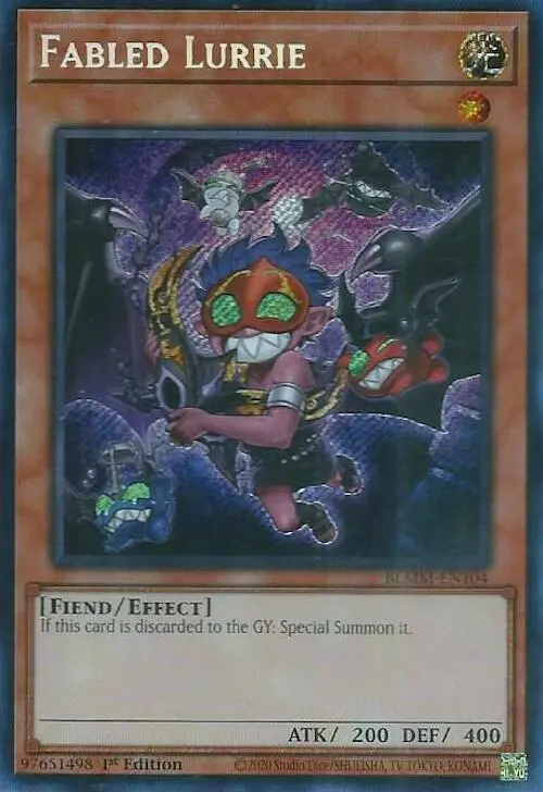 Fabled Lurrie [Blmm-En104] Secret Rare 1