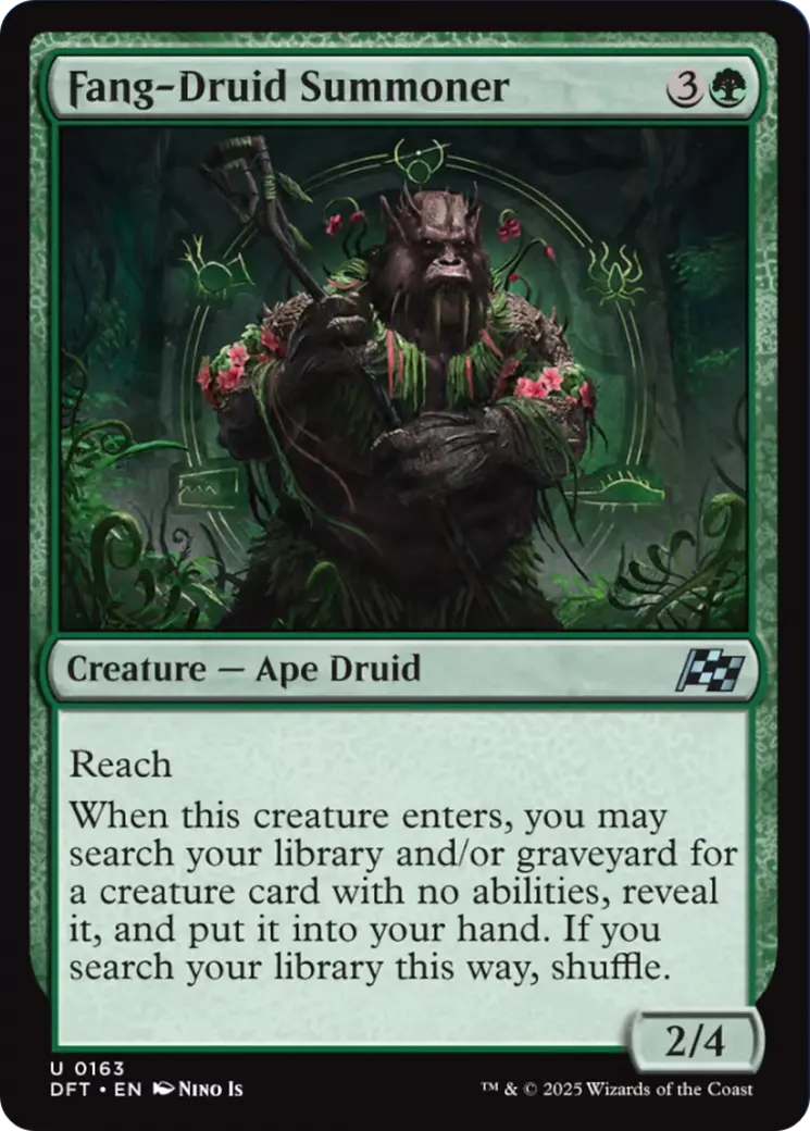 Fang-Druid Summoner [Aetherdrift] 1