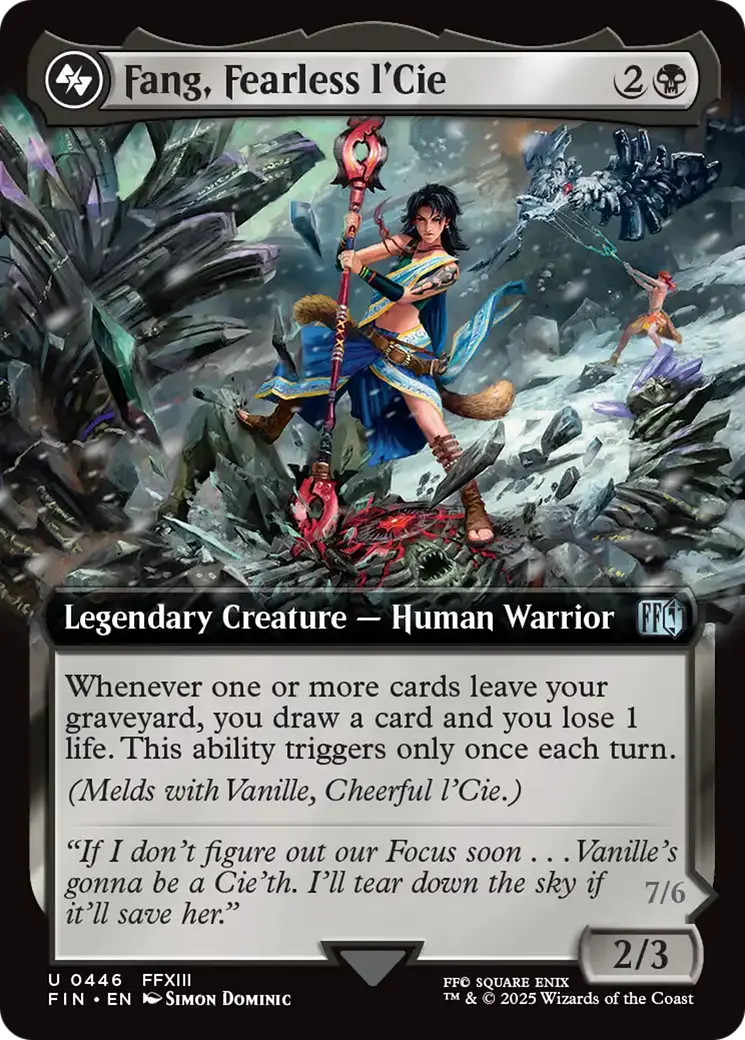 Fang, Fearless L'cie (Extended Art) [Final Fantasy] 1