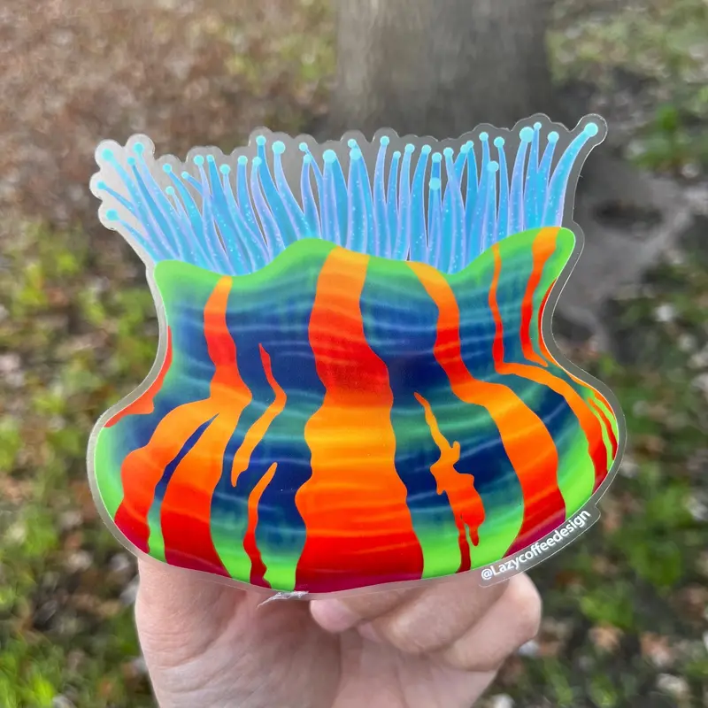 “Feed Me” Master Sticker (Clear Background) 1