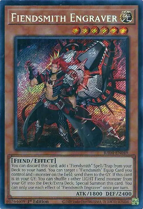 Fiendsmith Engraver [Ra04-En049] Secret Rare 1