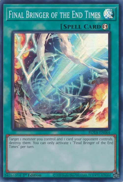 Final Bringer Of The End Times [Rota-En064] Super Rare 1