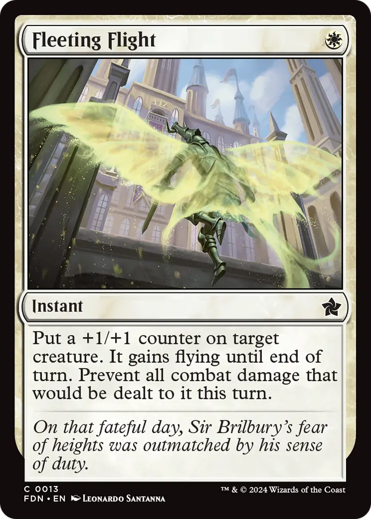Fleeting Flight [Foundations] 1