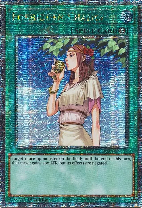 Forbidden Chalice [Ra04-En137] Quarter Century Secret Rare 1