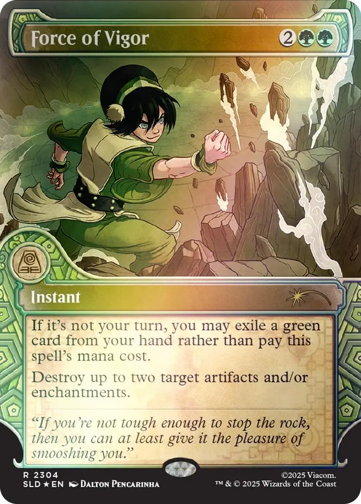Force Of Vigor (Rainbow Foil) [Secret Lair Drop Series] 1