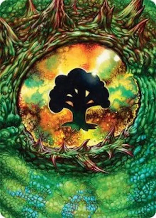 Forest Art Card (32/54) [Tarkir: Dragonstorm Art Series] 1