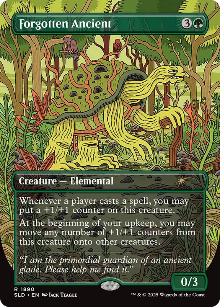 Forgotten Ancient (Rainbow Foil) [Secret Lair Drop Series] 1