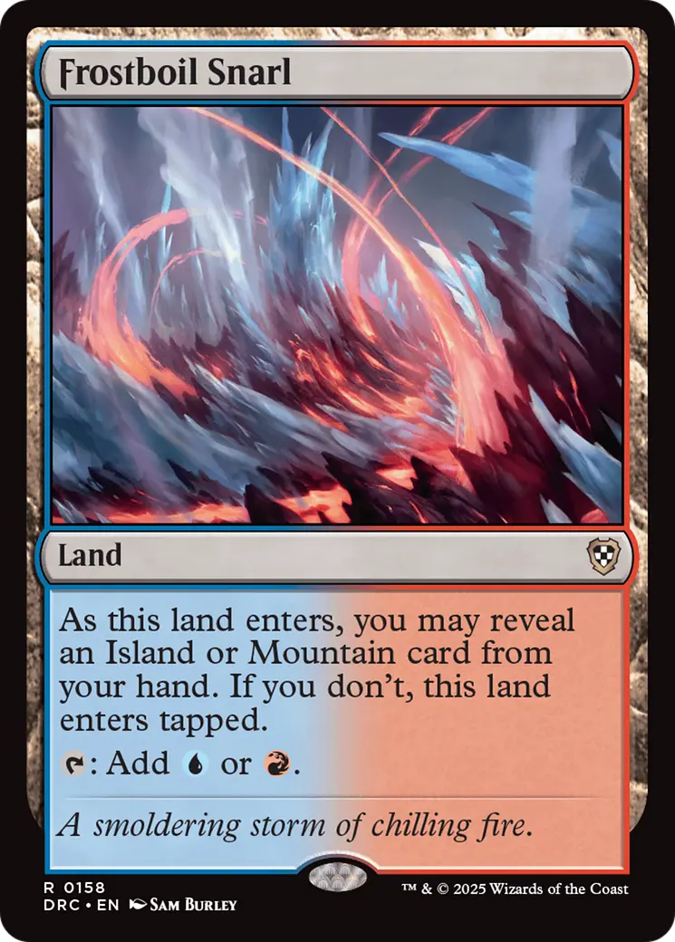 Frostboil Snarl [Aetherdrift Commander] 1