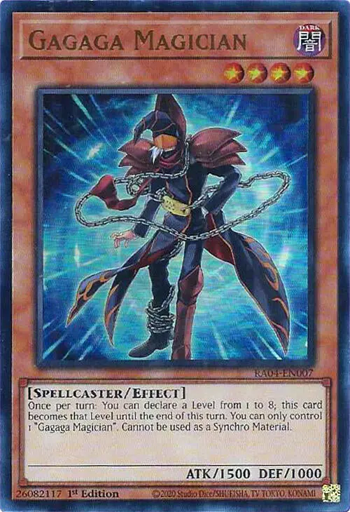 Gagaga Magician [Ra04-En007] Ultra Rare 1