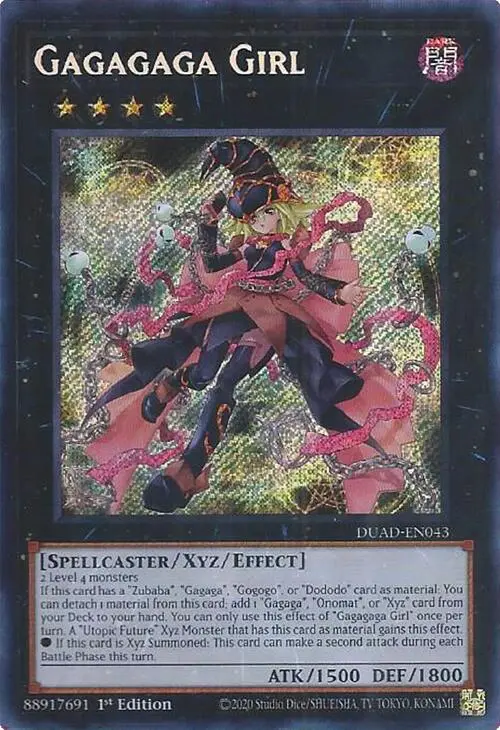 Gagagaga Girl [Duad-En043] Secret Rare 1