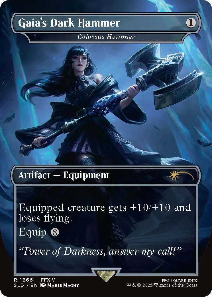 Gaia's Dark Hammer - Colossus Hammer [Secret Lair Drop Series] 1