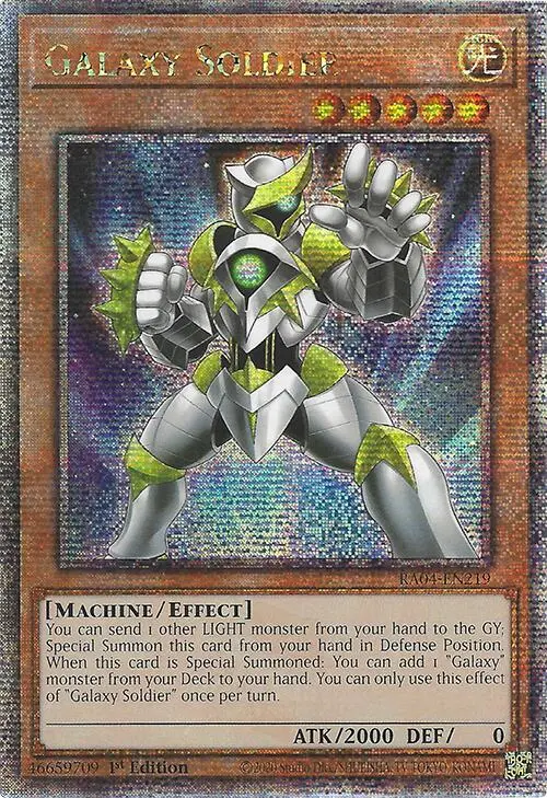 Galaxy Soldier [Ra04-En219] Quarter Century Secret Rare 1