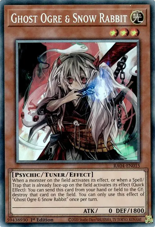 Ghost Ogre & Snow Rabbit [Ra04-En015] Prismatic Collector's Rare 1