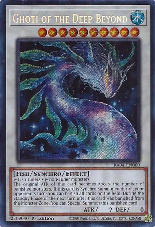 Ghoti Of The Deep Beyond [Ra04-En060] Secret Rare 1