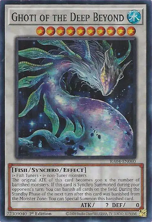 Ghoti Of The Deep Beyond [Ra04-En060] Super Rare 1