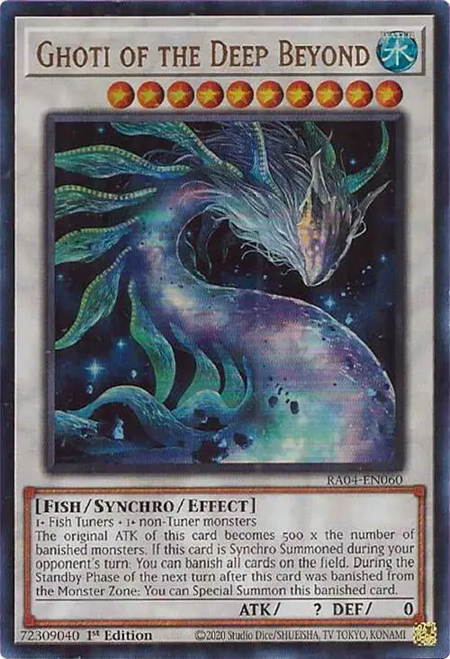 Ghoti Of The Deep Beyond [Ra04-En060] Ultra Rare 1