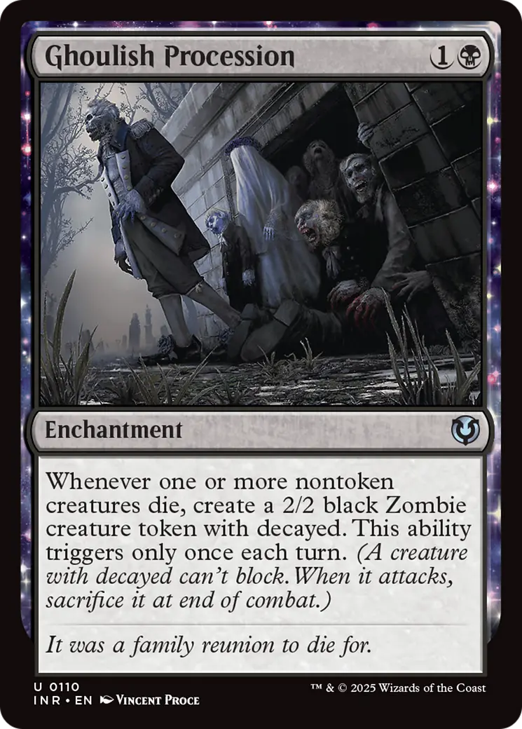 Ghoulish Procession [Innistrad Remastered] 1