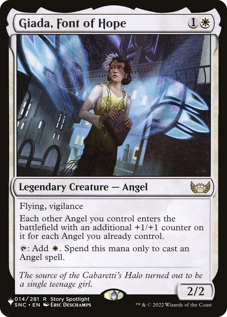 Giada, Font Of Hope [The List] 1