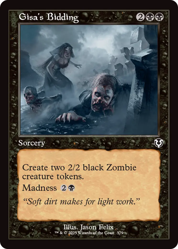 Gisa's Bidding (Retro Frame) [Innistrad Remastered] 1