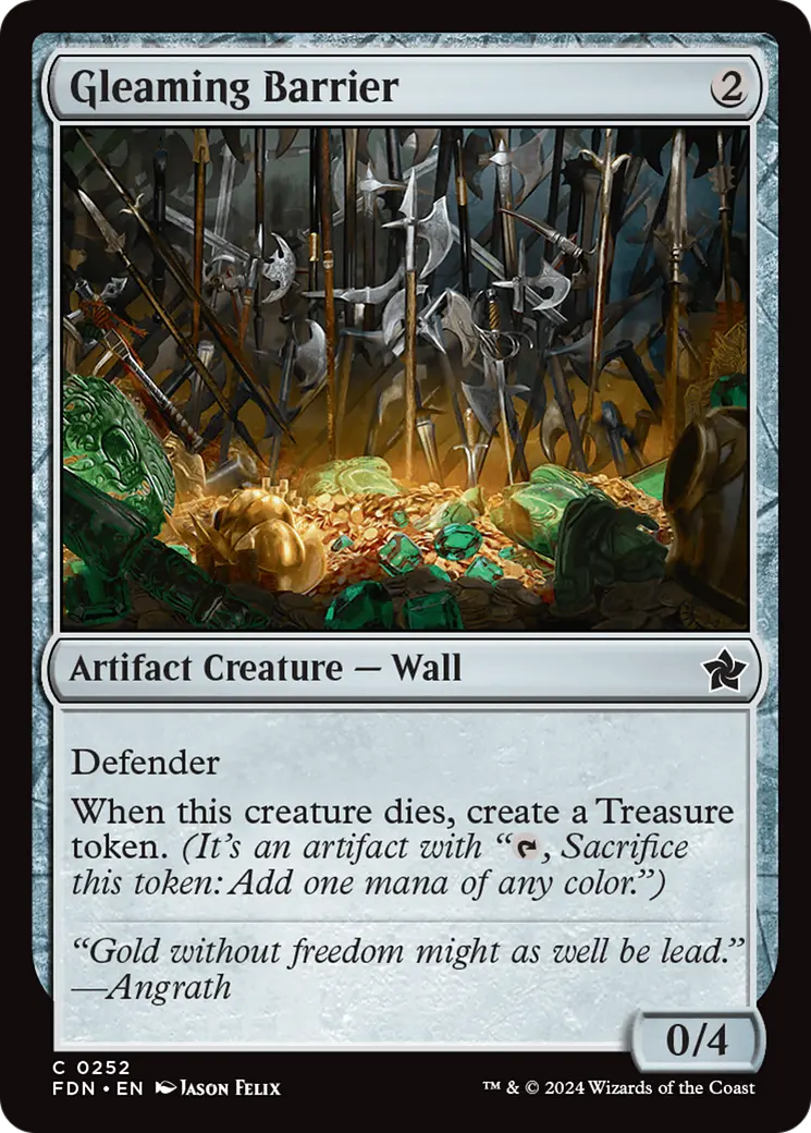 Gleaming Barrier [Foundations] 1