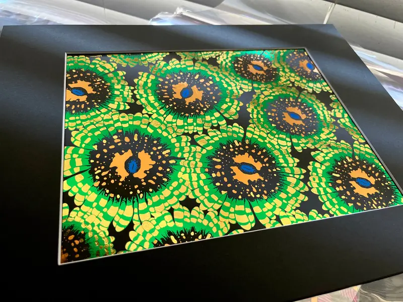 Gmk Zoa Garden Foil Art Print 1