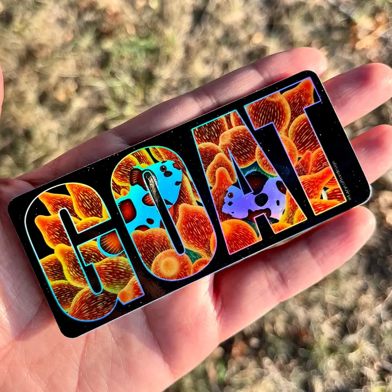 Goat Sticker/ Hologrpahic 1
