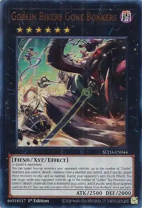 Goblin Bikers Gone Bonkers [Suda-En044] Ultra Rare 1