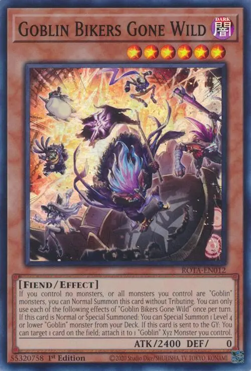 Goblin Bikers Gone Wild [Rota-En012] Super Rare 1