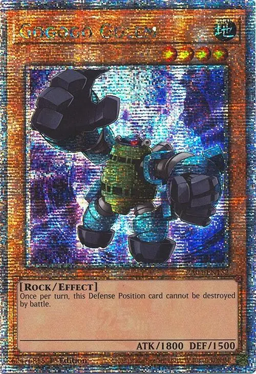 Gogogo Golem [Ra04-En152] Quarter Century Secret Rare 1