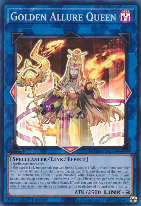 Golden Allure Queen [Mztm-En058] Super Rare 1