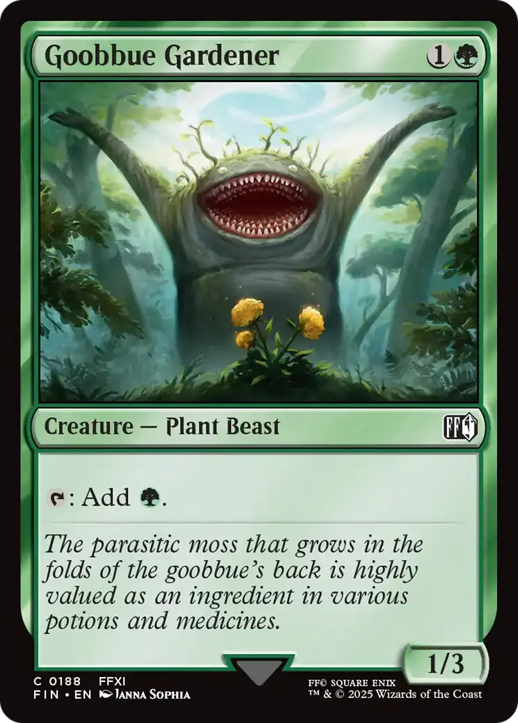 Goobbue Gardener [Final Fantasy] 1