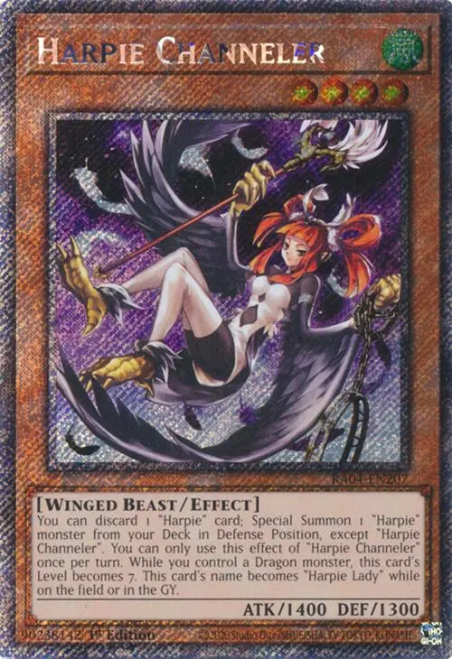 Harpie Channeler [Ra04-En207] Platinum Secret Rare 1