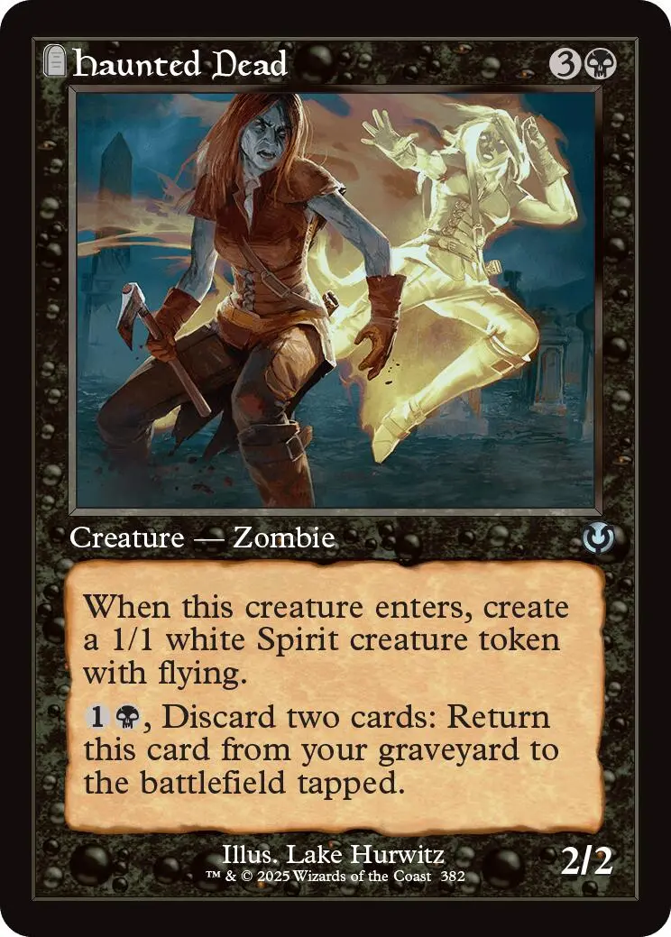 Haunted Dead (Retro Frame) [Innistrad Remastered] 1