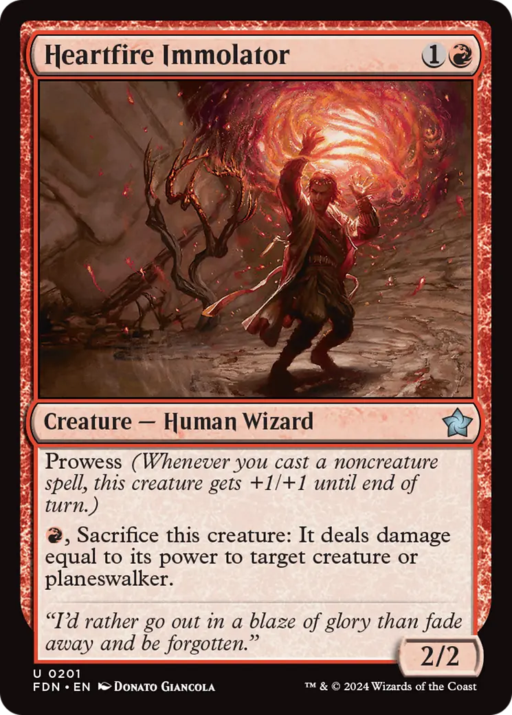 Heartfire Immolator [Foundations] 1