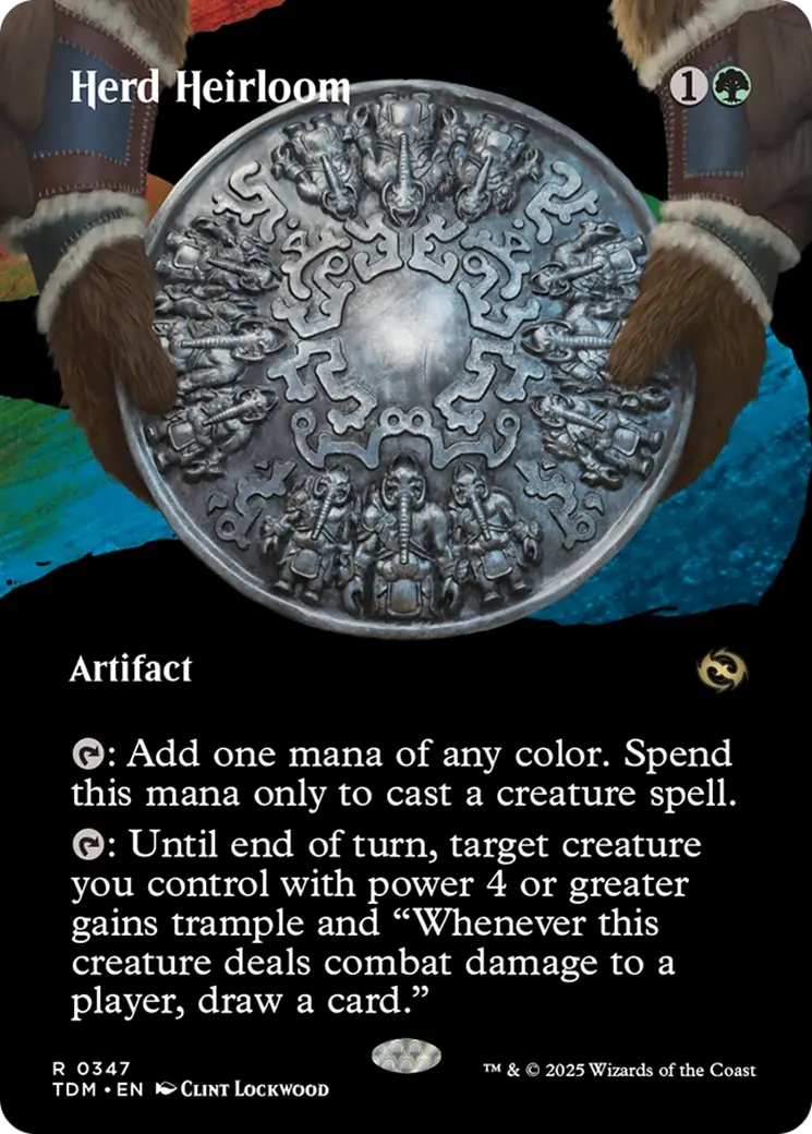 Herd Heirloom (Borderless) [Tarkir: Dragonstorm] 1
