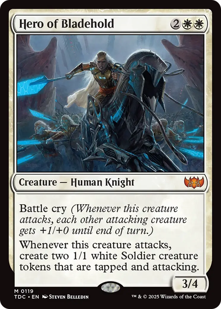 Hero Of Bladehold [Tarkir: Dragonstorm Commander] 1